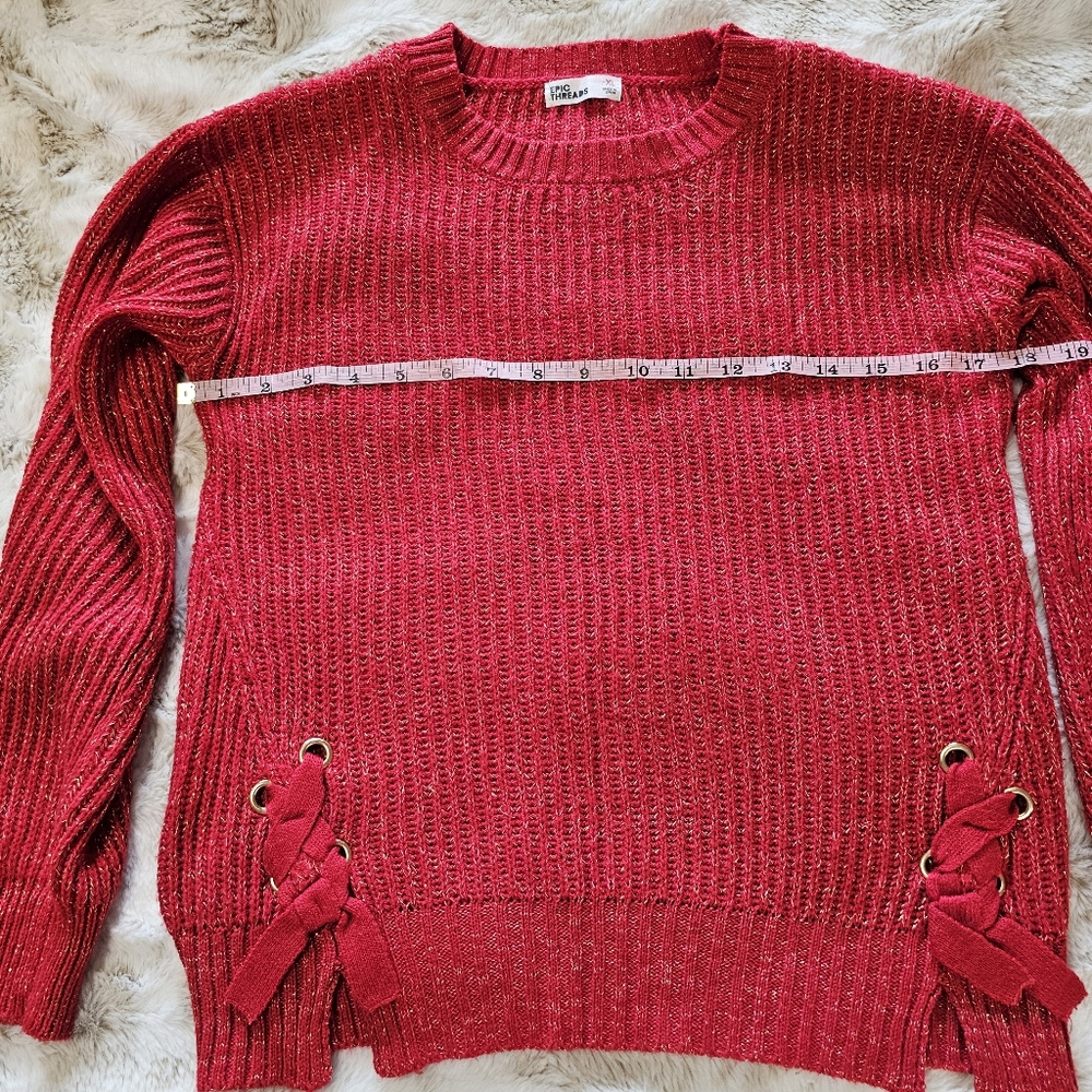 Epic Threads Glitter Sweater‎